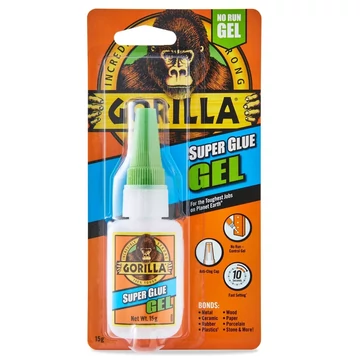 Gorilla Super Glue GÉL pillanatragasztó 15g 