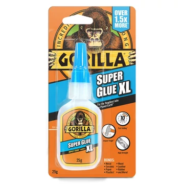 Gorilla Super Glue pillanatragasztó XL 25g