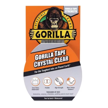 Gorilla TAPE Crystal Clear Repair vízálló kristálytiszta javítószalag 8,2m x 48mm 