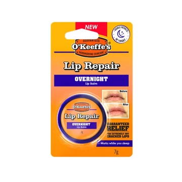 OKeeffes Lip Repair Overnight éjszakai regeneráló ajakbalzsam – 7 g