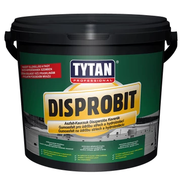 TYTAN DISPROBIT Diszperziós Aszfalt-Gumi Keverék 5kg-s