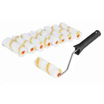 TRUPER ROPI-420N9 Poliészter festőhenger készlet, 10 részes, 10 cm / 9,5 mm (12132) 