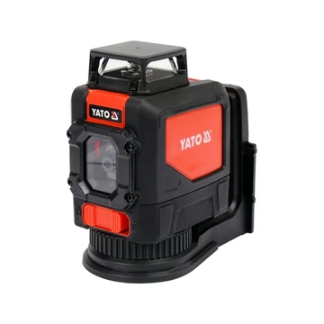 YATO zöld vonallézer mágneses tartóval (1x360° +1 vertikális) (YT-30435)