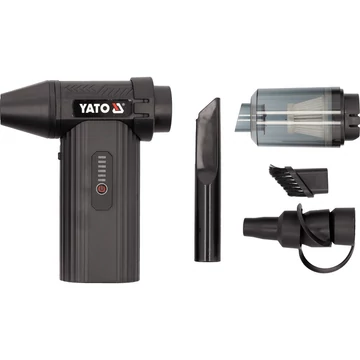 YATO Akkus légfúvó- porszívó (4Ah/7,2V)