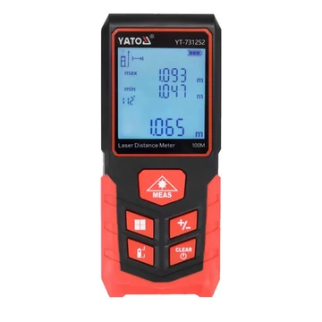 YATO Lézeres távolságmérő, 0,05-100m