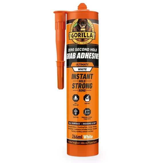 Gorilla GRAB ULTIMATE Extrém Erős Építési Ragasztó 266ml