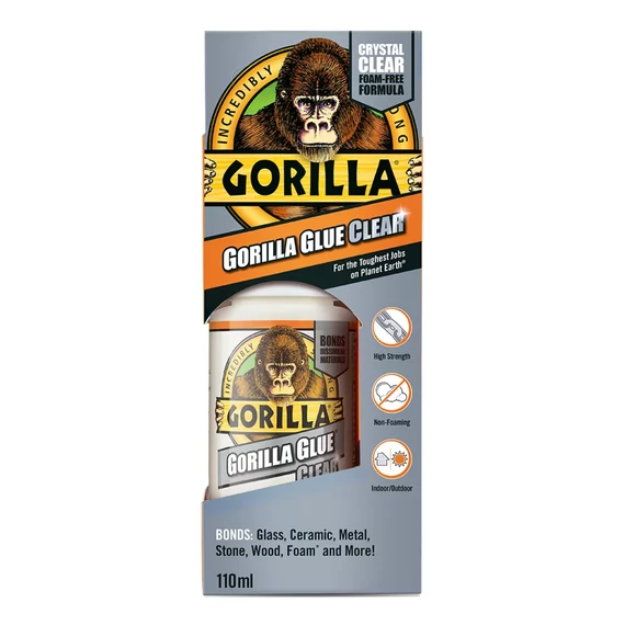 Gorilla Glue Clear kristálytiszta ragasztó 110ml 