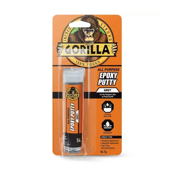 Gorilla Epoxy Putty Kétkomponensű Epoxi Gyurma 56g