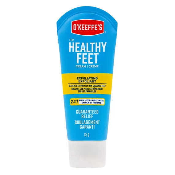 OKeeffes for Healthy Feet EXFOLIATING Tube hámlasztó és hidratáló lábkrém 85g