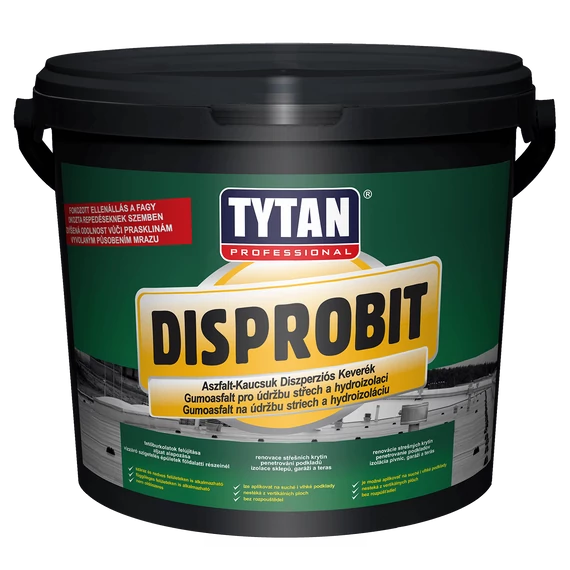 TYTAN DISPROBIT Diszperziós Aszfalt-Gumi Keverék 5kg-s
