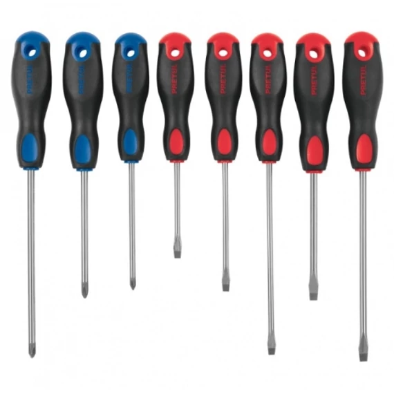 PRETUL JD-8BP Csavarhúzó készlet, 8 részes (20219)