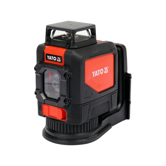 YATO zöld vonallézer mágneses tartóval (1x360° +1 vertikális) (YT-30435)