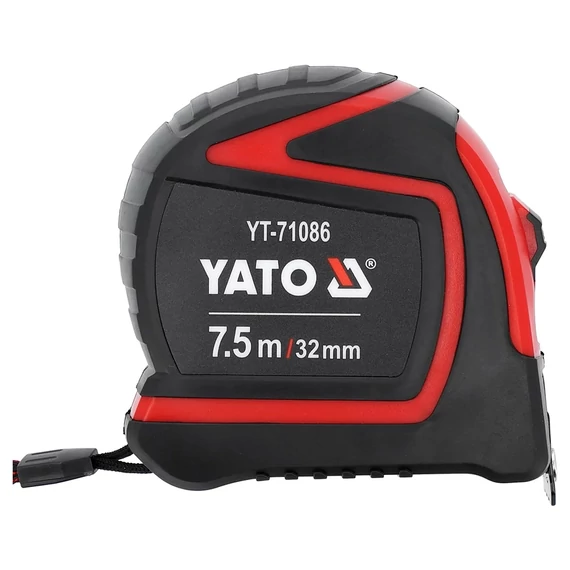 YATO Mérőszalag gumírozott 7,5m/25mm (YT-71086)