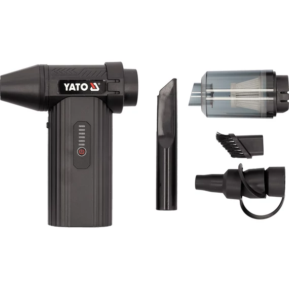YATO Akkus légfúvó- porszívó (4Ah/7,2V)